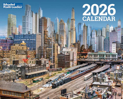 Firecrown 2026 Model Railroader Calendar - 12 Month Calendar, 13 x 10-1/2