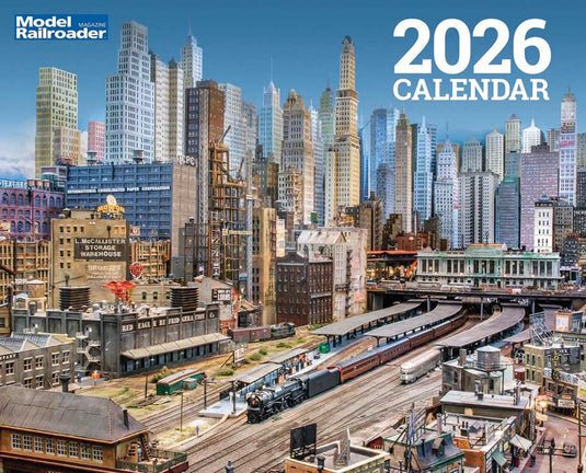 Firecrown 2026 Model Railroader Calendar - 12 Month Calendar, 13 x 10-1/2