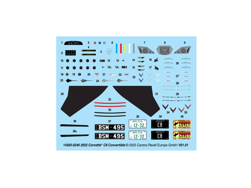 Chargez l&#39;image dans la visionneuse de la galerie, Revell 1/25 2022 Corvette Hardtop Convertible
