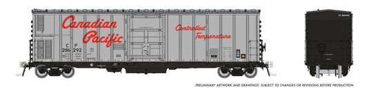 Rapido Trains HO NSC 3294 Mechanical Reefer with Sound : Canadian Pacific Script (Late)