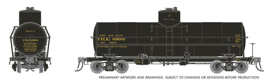Rapido Trains HO Union X-3 10K Gal Tankcar - UTLX 1950 Scheme - UTLX (Era: 1950+)