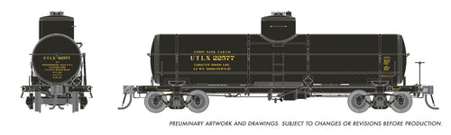 Rapido Trains HO Union X-3 8K Gal Tankcar - UTLX 1927 Scheme - UTLX (Era: 1927+)