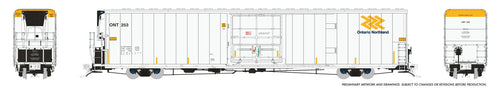 Rapido Trains HO scale Greenbrier 72' IL 7780cuft Reefer - Ontario Northland - ONT (2023+) - Silent