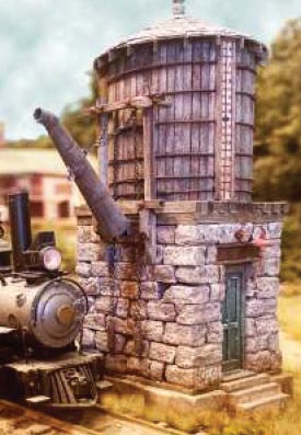 Bar Mills HO Cranberry Yard Water Tower kit