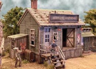 Bar Mills HO Ludlow Shipping kit au laser