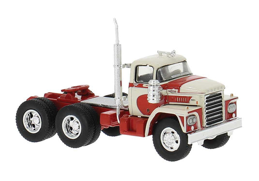 Brekina HO Tracteur Dodge LCF rouge et blanc