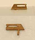 Cal Scale HO Antenne radio diesel – type Sinclair, laiton moulé (Diesel Radio Antenna – Sinclair Type) – paquet de 2