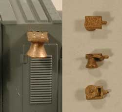 Cal Scale HO Bell – Hood Side-Mounted (Unpainted Brass Casting)