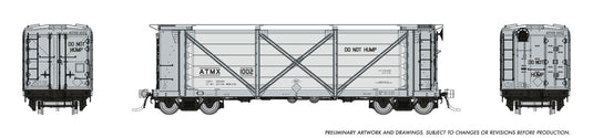 Rapido Trains HO scale ACF Helium Car - ATMX - Delivery (Gray/Silver)