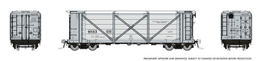 Rapido Trains HO scale ACF Helium Car - ATMX - Early (Gray/Silver)