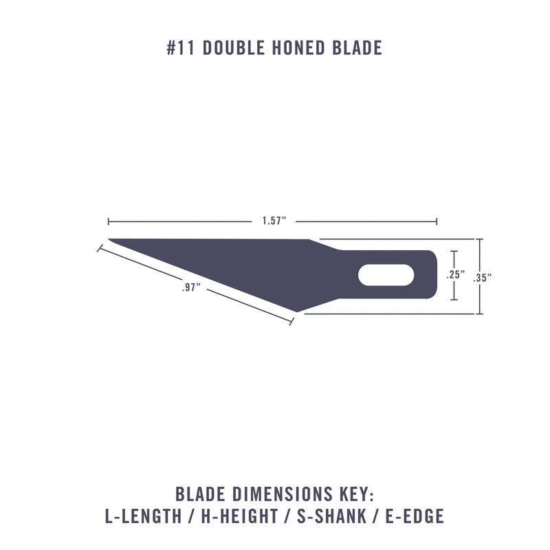 Load image into Gallery viewer, Excel Blades #11 Titanium Nitride Coated Blade - 5pcs.
