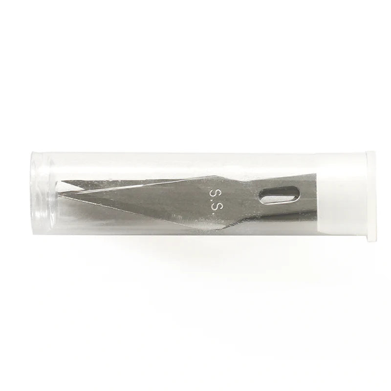 Load image into Gallery viewer, Excel Light Duty Replacement Blades - Super Sharp Stainless Steel pkg(5)
