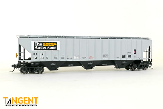 Tangent Scale Models HO Pullman Transport Leasing Company (PLTX) “The Andersons 1974” PS4750 Covered Hopper
