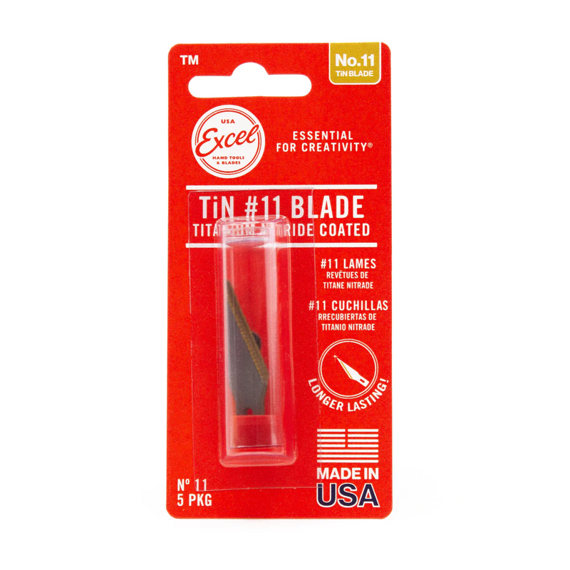 Load image into Gallery viewer, Excel Blades #11 Titanium Nitride Coated Blade - 5pcs.
