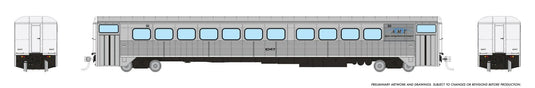 Rapido Trains HO Hawker Single Level Commuter Cars - Coach - AMT