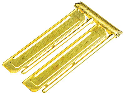 Pare-soleil en laiton photodecoupe Detail Associates HO pour diesels EMD a cabine large