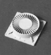 Ventilateur de refroidissement 34 po a dessus plat Detail Associates HO