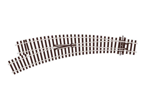 Peco HO Code 100 Unifrog Small Double Radius Turnout - Left Hand
