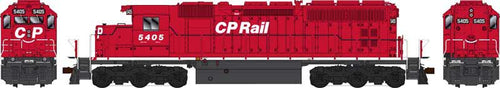 Bowser Executive HO GMD SD40 - w/DCC & Sound - CP Rail (Candy Red Ex QNS&L)