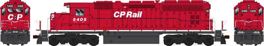 Bowser Executive HO GMD SD40 - w/DCC & Sound - CP Rail (Candy Red Ex QNS&L)