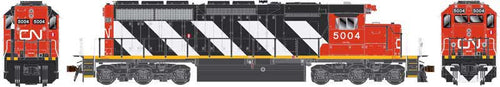 Bowser Executive HO GMD SD40 - w/DCC & Sound - Canadian National (Zebra Stripes)