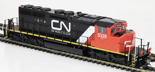 Bowser Executive HO GMD SD40-2W - w/DCC & Sound - Canadian National : #5335