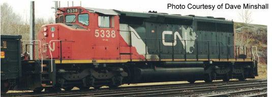 Bowser Executive HO GMD SD40-2W - w/DCC & Sound - Canadian National