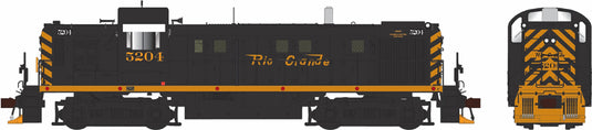 Bowser Executive HO Alco RS-3 - w/DCC & Sound - Rio Grande #5204