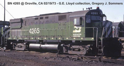Bowser Executive HO MLW C425 - w/DCC & Sound - Burlington Northern