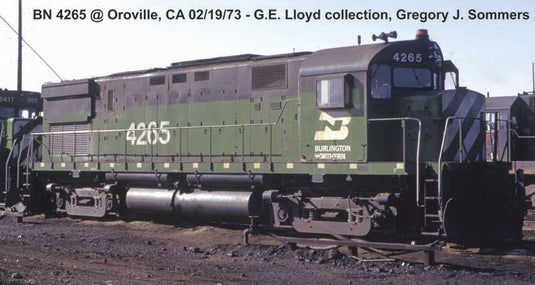 Bowser Executive HO MLW C425 - w/DCC & Sound - Burlington Northern