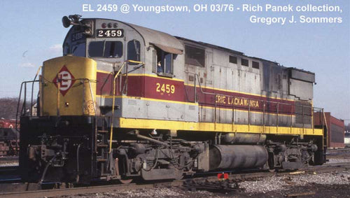 Bowser Executive HO MLW C425 - w/DCC & Sound - Erie Lackawanna