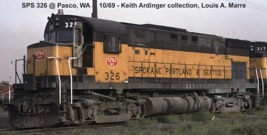 Bowser Executive HO MLW C425 - w/DCC & Sound - Spokane Portland & Seattle