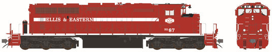 Bowser Executive HO GMD SD40-2W - w/DCC & Sound - Ellis & Eastern - 2019+
