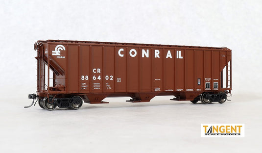 Tangent Scale Models HO Conrail (CR) 959H “Repaint 1976” DSI 4700 Covered Hopper