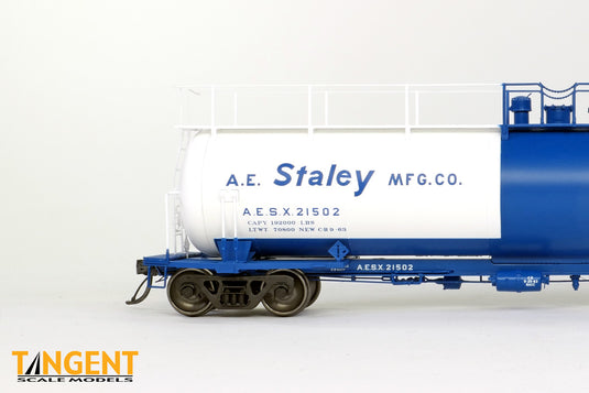 Tangent Scale Models HO Wagon-citerne NACC 1963-Design 20,500 Gallon Non-isolé - Staley - AESX