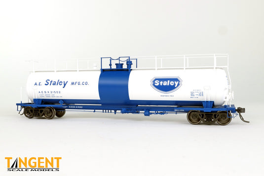 Tangent Scale Models HO Wagon-citerne NACC 1963-Design 20,500 Gallon Non-isolé - Staley - AESX