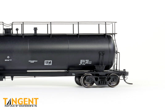 Tangent Scale Models HO Wagon-citerne NACC 1963-Design 20,500 Gallon Non-isolé - NATX - Location 1990+