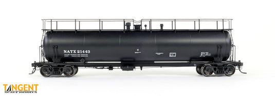Tangent Scale Models HO Wagon-citerne NACC 1963-Design 20,500 Gallon Non-isolé - NATX - Location 1990+