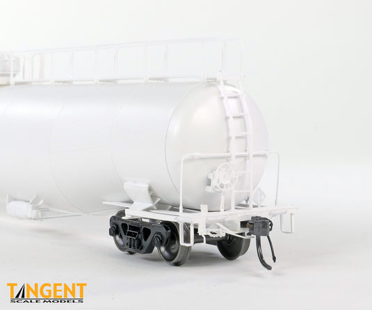 Tangent Scale Models HO Wagon-citerne NACC 1963-Design 30,000 Gallon double paroi GPL/AA - Non décoré - Blanc