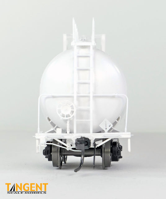 Tangent Scale Models HO Wagon-citerne NACC 1963-Design 30,000 Gallon double paroi GPL/AA - Non décoré - Blanc