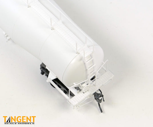 Tangent Scale Models HO Wagon-citerne NACC 1963-Design 30,000 Gallon double paroi GPL/AA - Non décoré - Blanc