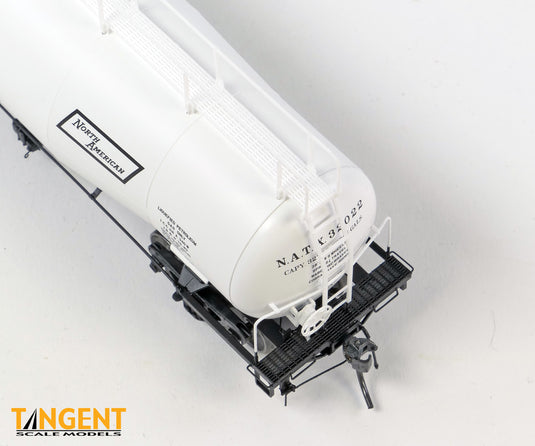 Tangent Scale Models HO Wagon-citerne NACC 1963-Design 30,000 Gallon double paroi GPL/AA - NATX - Location