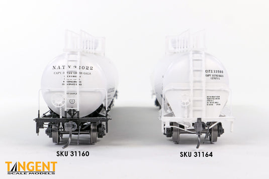 Tangent Scale Models HO Wagon-citerne NACC 1963-Design 30,000 Gallon double paroi GPL/AA - NATX - Location