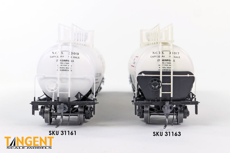 Chargez l'image dans la visionneuse de la galerie, Tangent Scale Models HO Wagon-citerne NACC 1963-Design 30,000 Gallon double paroi GPL/AA - NATX - Pacific 66 Calgary 1964
