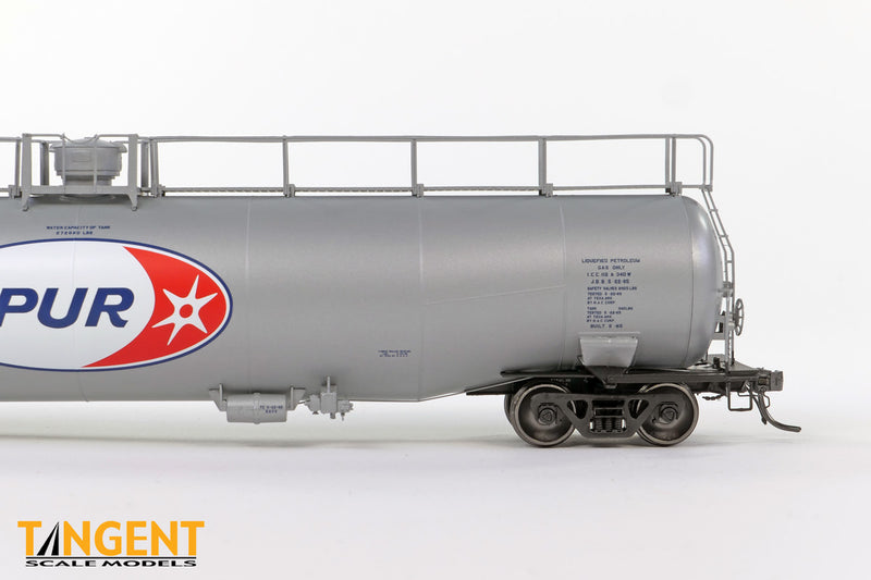 Chargez l'image dans la visionneuse de la galerie, Tangent Scale Models HO Wagon-citerne NACC 1963-Design 30,000 Gallon double paroi GPL/AA - NATX - Murphy SPUR Delivery 1965
