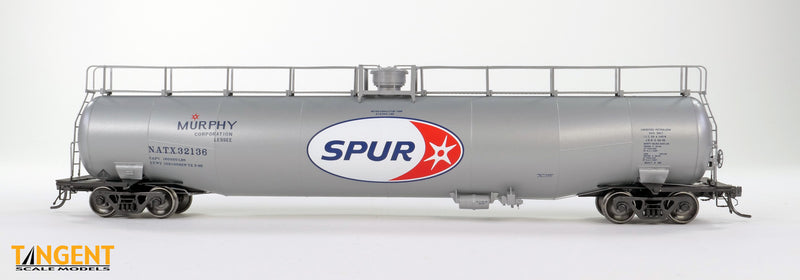 Chargez l'image dans la visionneuse de la galerie, Tangent Scale Models HO Wagon-citerne NACC 1963-Design 30,000 Gallon double paroi GPL/AA - NATX - Murphy SPUR Delivery 1965
