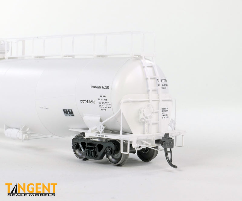 Chargez l'image dans la visionneuse de la galerie, Tangent Scale Models HO Wagon-citerne NACC 1963-Design 30,000 Gallon double paroi GPL/AA - CITX - Location 1992+
