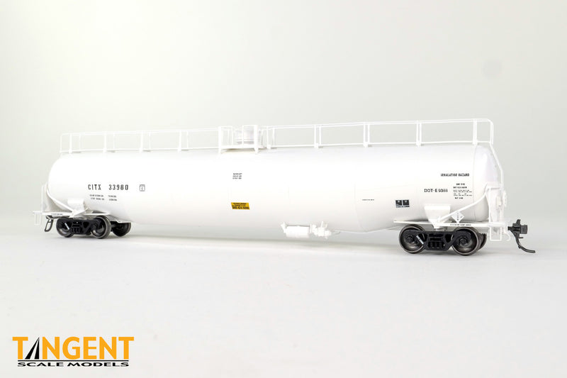 Chargez l'image dans la visionneuse de la galerie, Tangent Scale Models HO Wagon-citerne NACC 1963-Design 30,000 Gallon double paroi GPL/AA - CITX - Location 1992+

