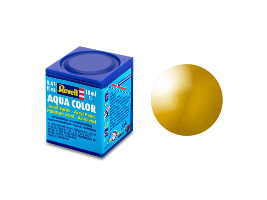 Revell Aqua Color Acrylic Paint 18ml - Metallic 