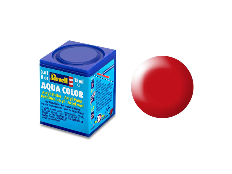 Chargez l'image dans la visionneuse de la galerie, Revell Aqua Color Acrylic Paint 18ml - Silk "Luminous Red"
